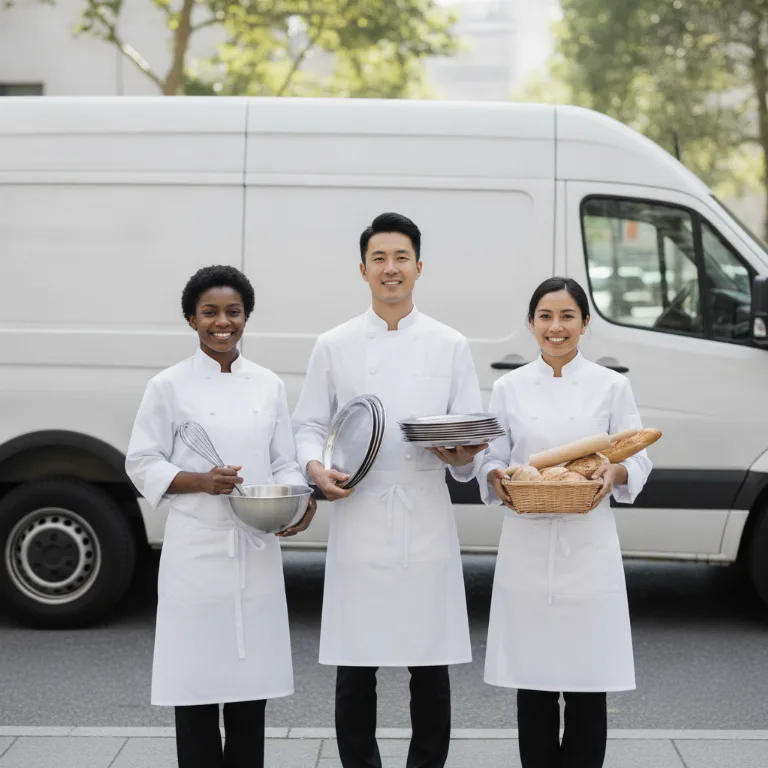 Catering team in New Orleans